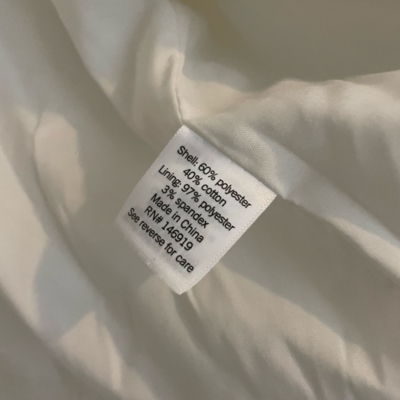 Nine West - NWT - White Jacket - XL - Picture 8 of 8